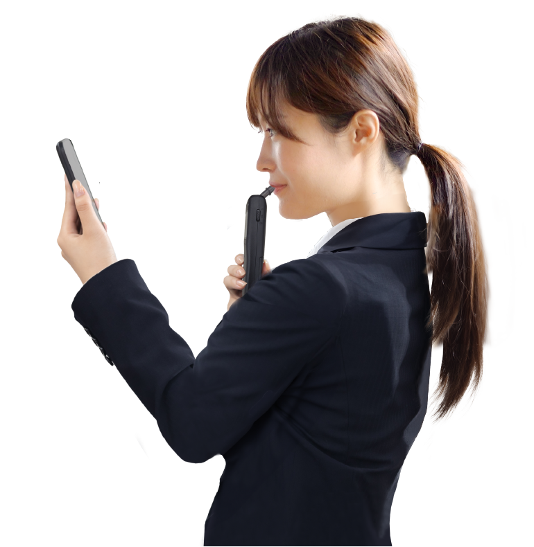 アルキラーNEXで検知している様子