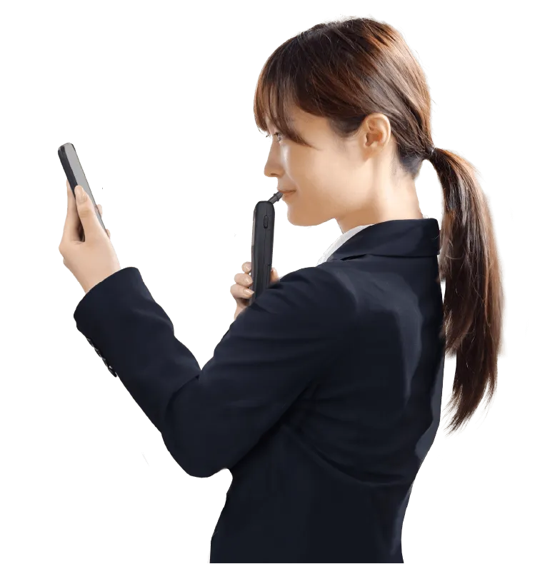 アルキラーNEXで検知している様子