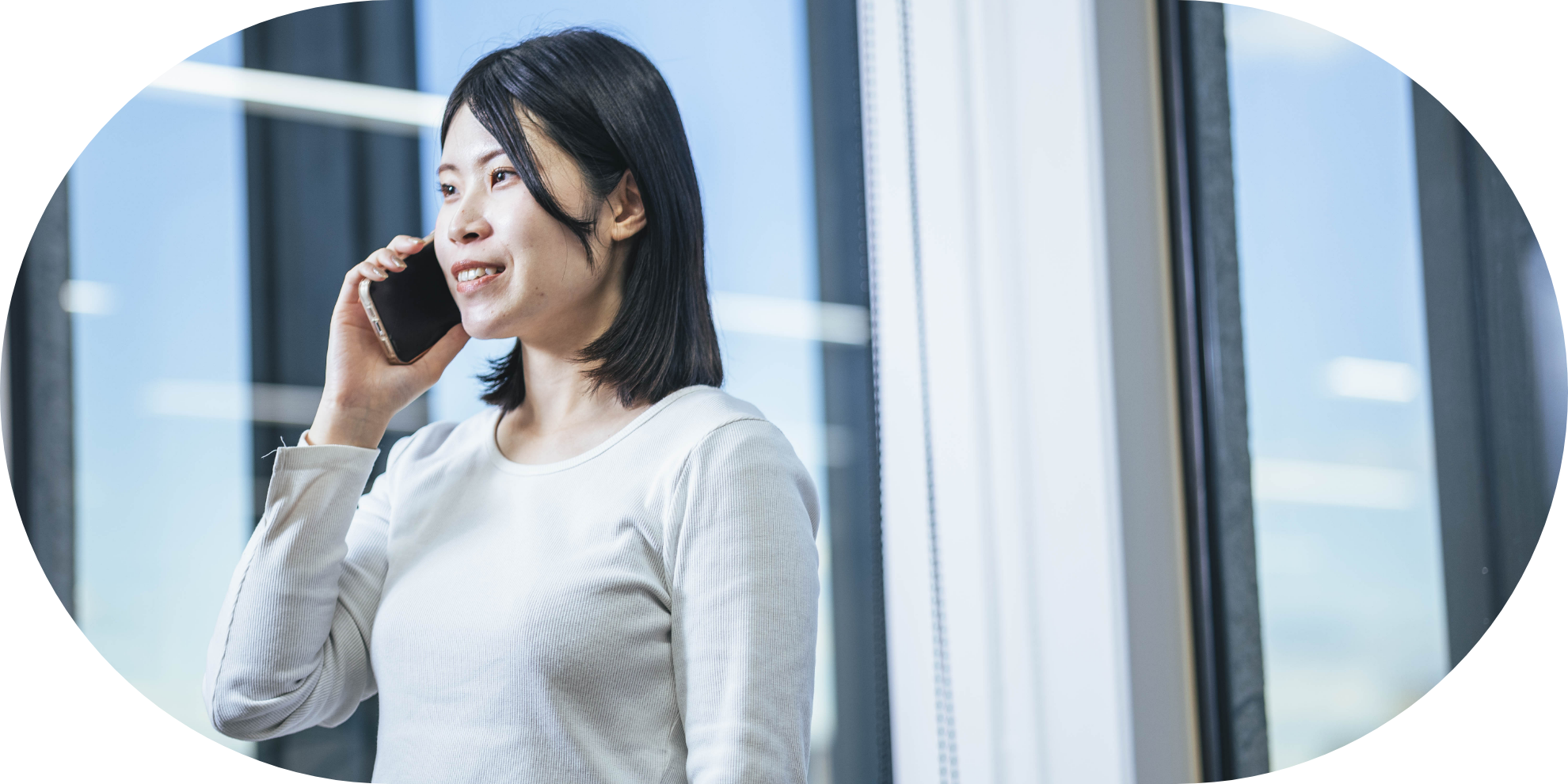 セールスの仕事風景