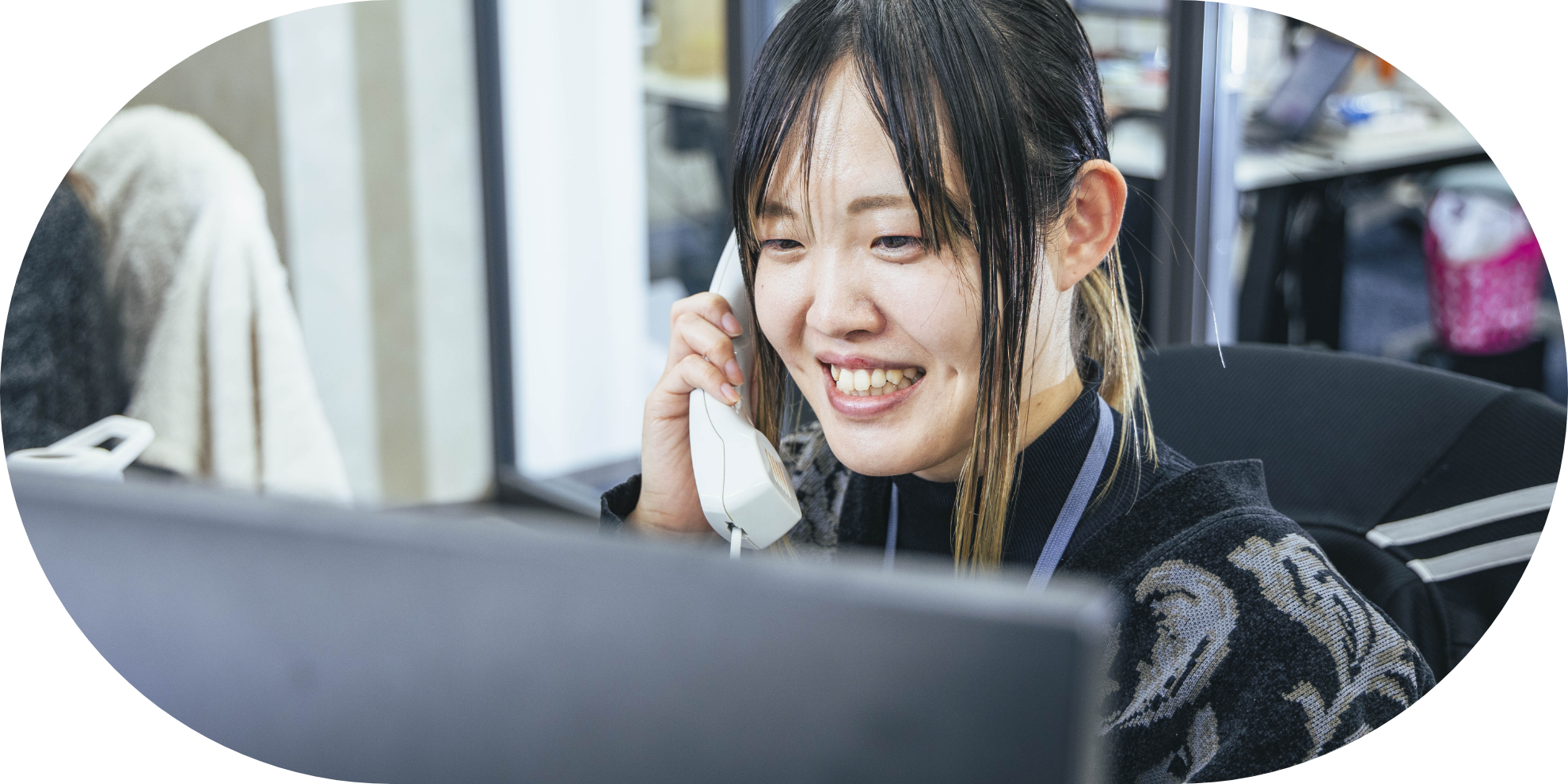 カスタマーサポートの仕事風景